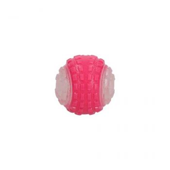 Preview: Dog Comets Glow In The Dark Moon Ball M Pink 7,5cm